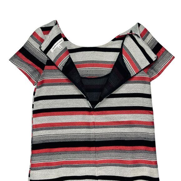 Cupcakes & Cashmere Jacquard Shift Dress Women S Stripe Casual Modest Comfy Boho - Picture 6 of 13